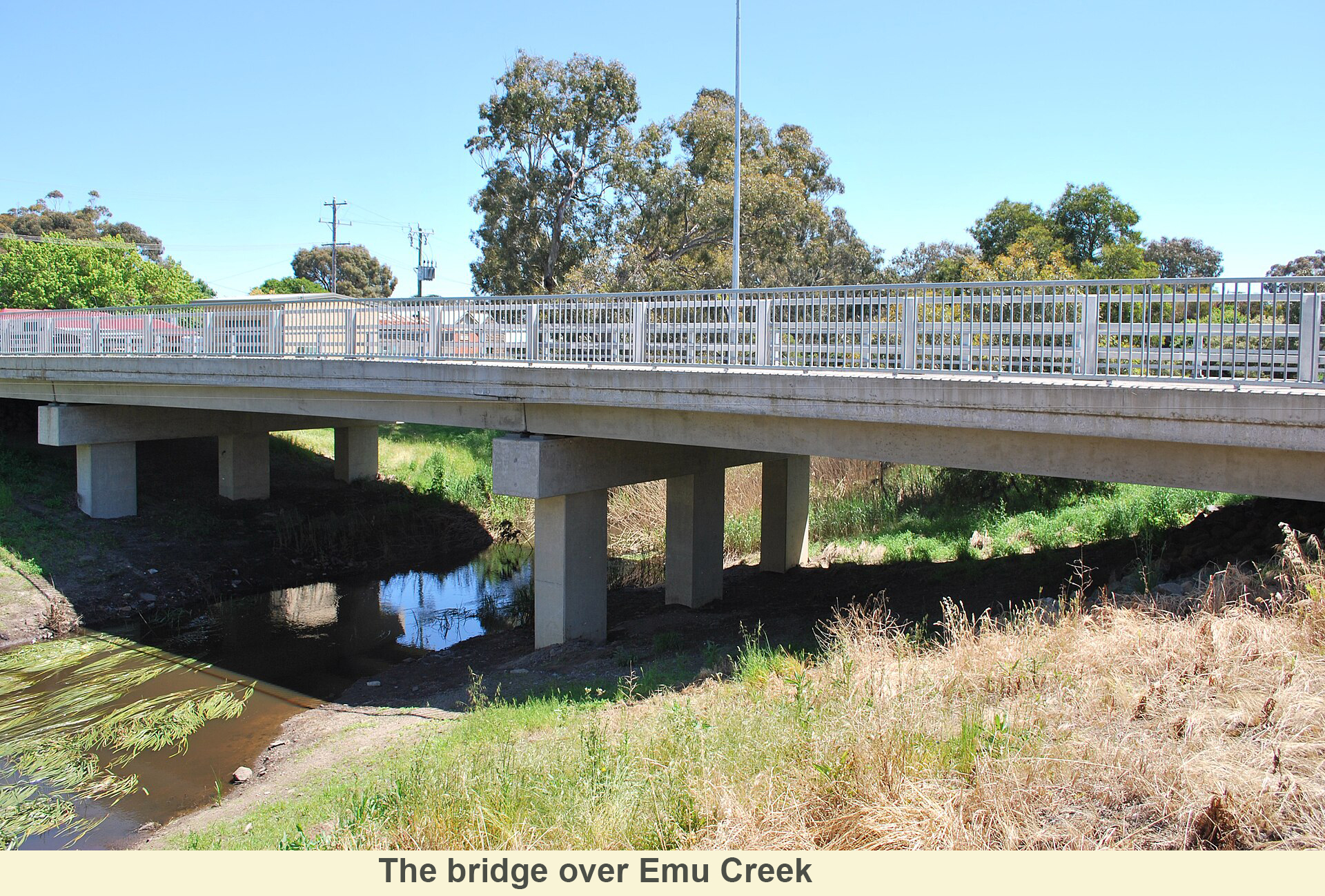 The bridge over Emu Creek